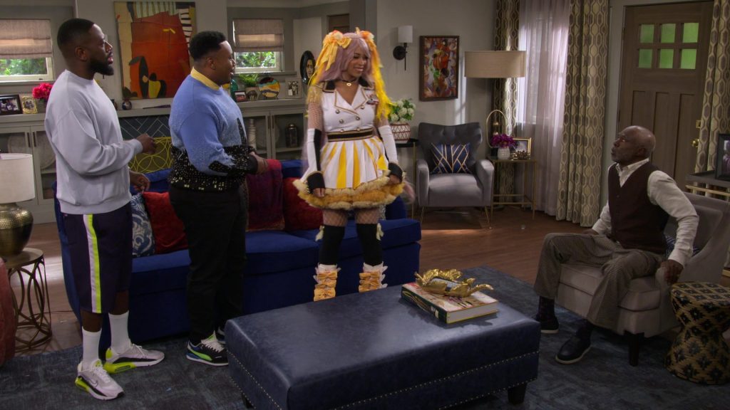 Nike and Puma Shoes in The Neighborhood S07E07 “Welcome to the Wicked Stepmother” (2024) (Image 3)