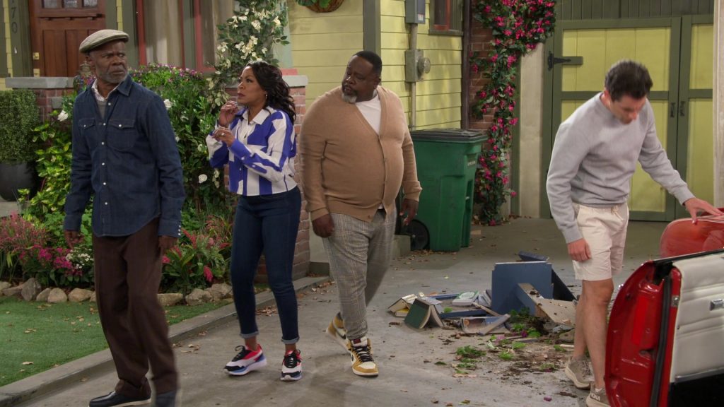 Nike and Puma Shoes in The Neighborhood S07E07 “Welcome to the Wicked Stepmother” (2024) (Image 6)