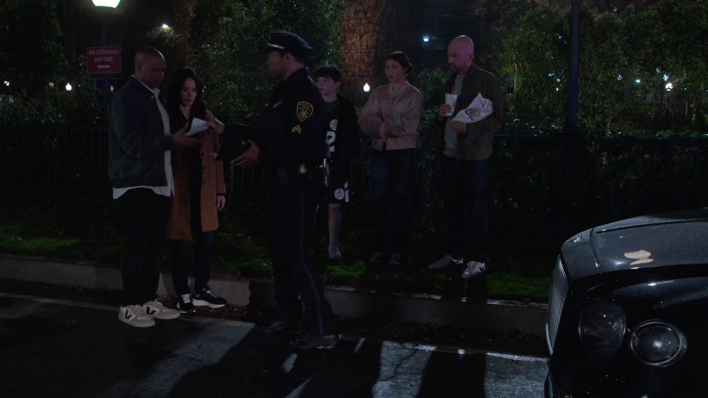 Nike and Veja Shoes in Extended Family S01E06 “The Consequences of Status” (2024) (Image 2)
