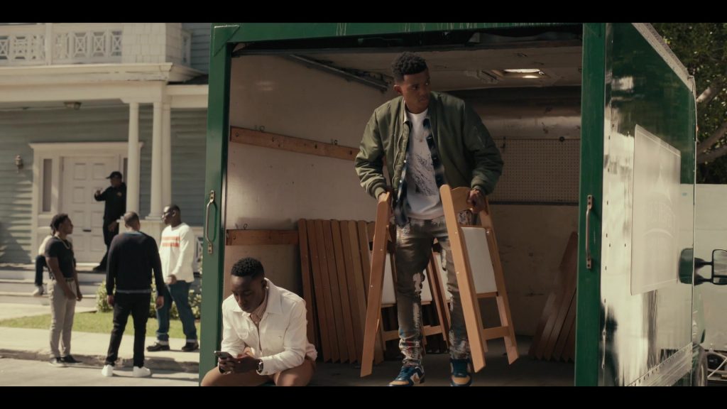 Nike x UNDFTD Air Force 1 Low SP Sneakers of Jabari Banks as Will Smith in Bel-Air S01E03 “Yamacraw” (2022) (Image 1)