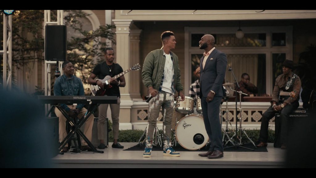 Nike x UNDFTD Air Force 1 Low SP Sneakers of Jabari Banks as Will Smith in Bel-Air S01E03 “Yamacraw” (2022) (Image 3)