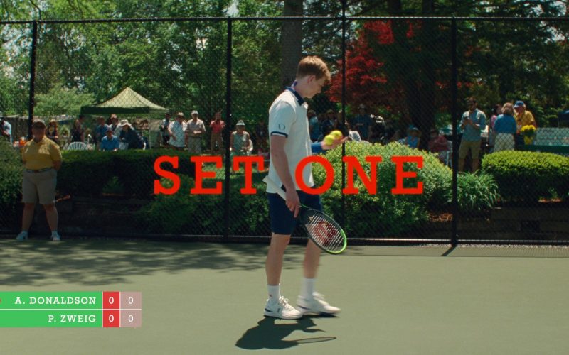 ON Shoes and Wilson Tennis Rackets in Challengers (2024) (Image 1)