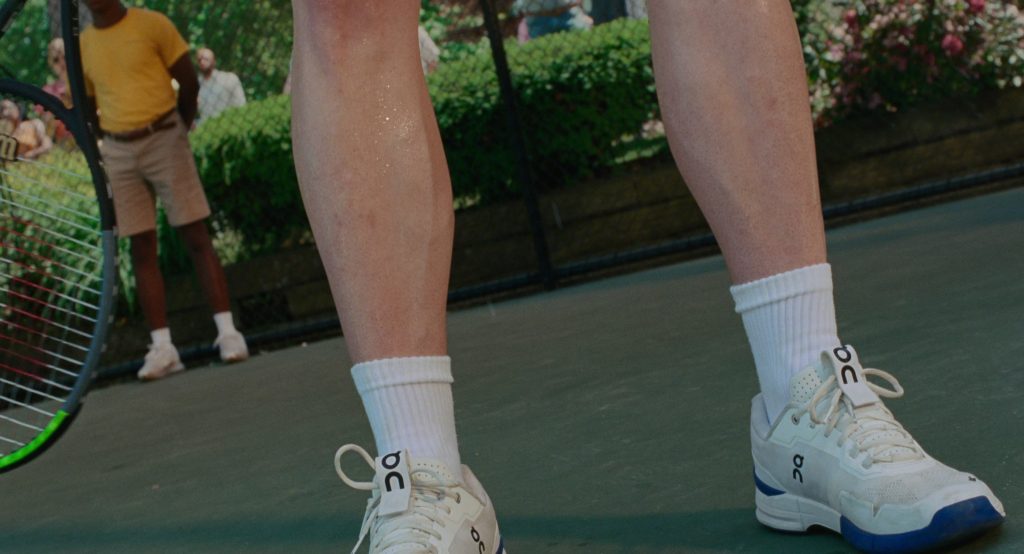ON Shoes and Wilson Tennis Rackets in Challengers (2024) (Image 3)