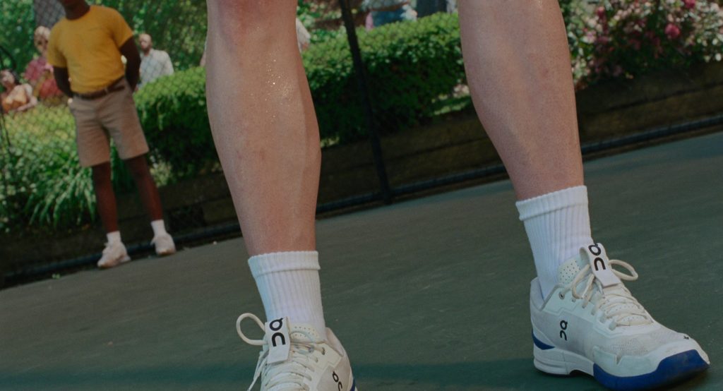 ON Shoes and Wilson Tennis Rackets in Challengers (2024) (Image 4)