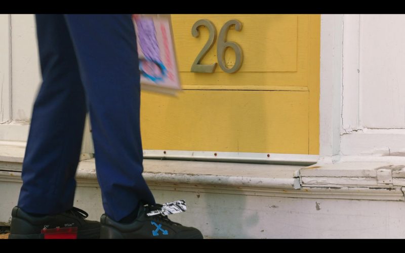Off-White Sneakers of Eli Golden as Evan Goldman in 13 - The Musical (2022) (Image 1)