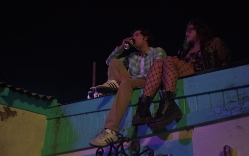 Old Sheepdog Brewery Beer and Adidas Sneakers of Xolo Maridueña as Jaime Reyes in Blue Beetle (2023) (Image 1)