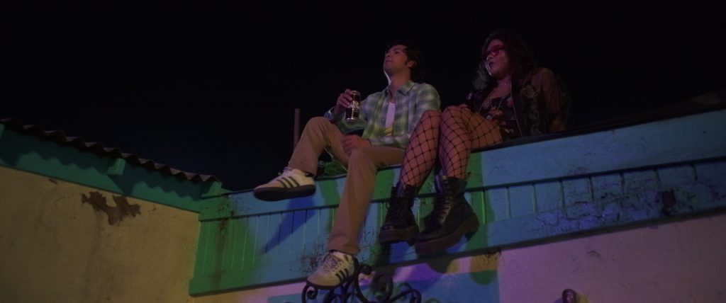 Old Sheepdog Brewery Beer and Adidas Sneakers of Xolo Maridueña as Jaime Reyes in Blue Beetle (2023) (Image 13)