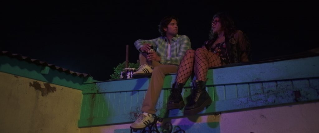 Old Sheepdog Brewery Beer and Adidas Sneakers of Xolo Maridueña as Jaime Reyes in Blue Beetle (2023) (Image 14)