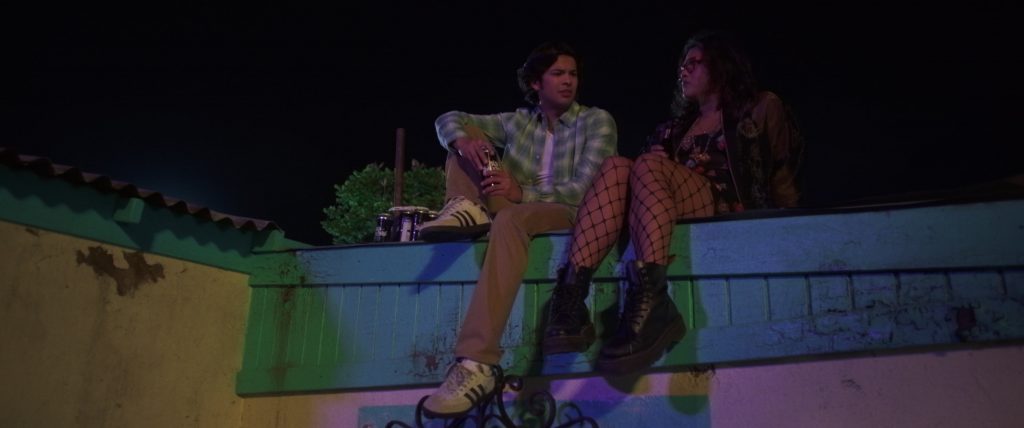 Old Sheepdog Brewery Beer and Adidas Sneakers of Xolo Maridueña as Jaime Reyes in Blue Beetle (2023) (Image 15)