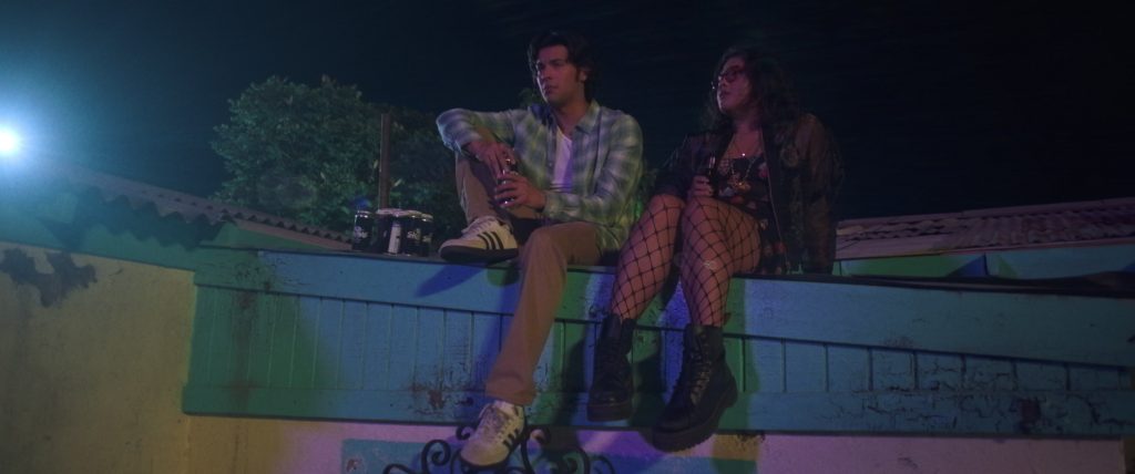 Old Sheepdog Brewery Beer and Adidas Sneakers of Xolo Maridueña as Jaime Reyes in Blue Beetle (2023) (Image 18)