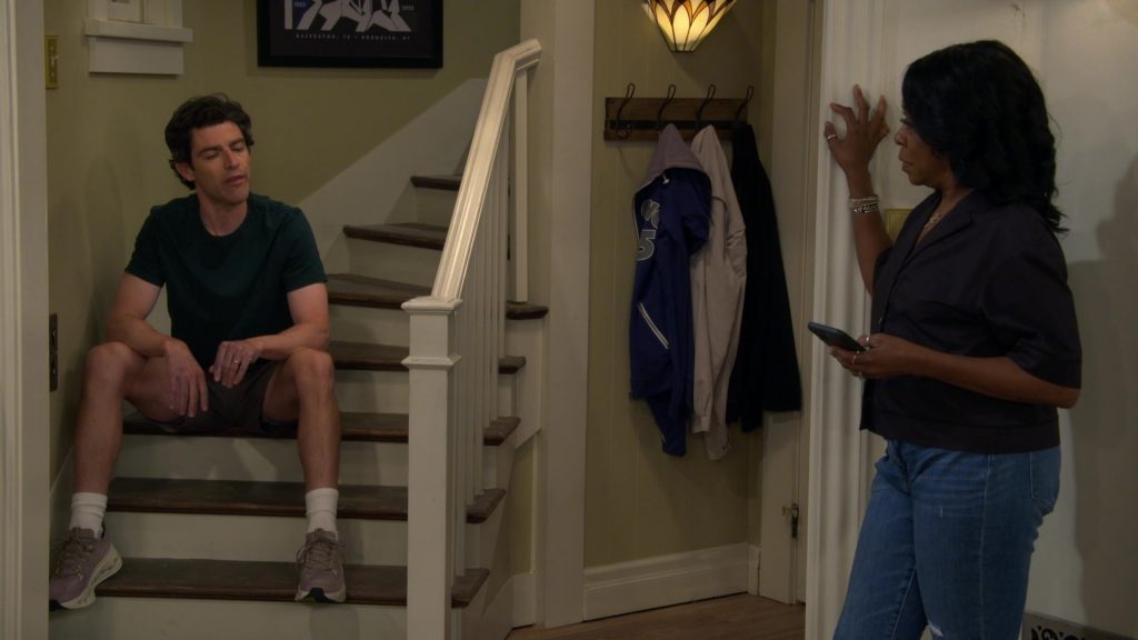 On Cloudsurfer Max running shoes in The Neighborhood S08E04 “Welcome to Family Value” (2025) (Image 5)