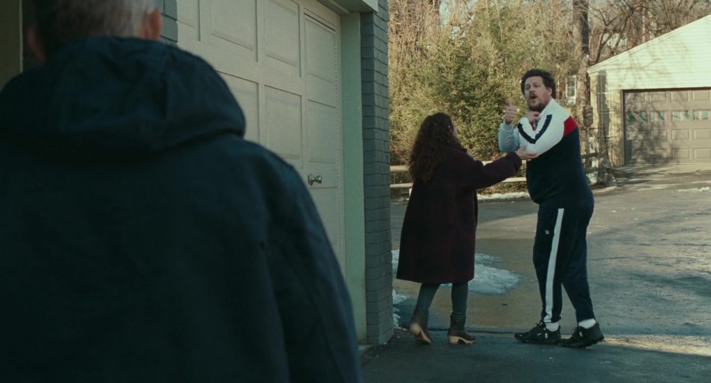 On Men's Sneakers in A Man Called Otto (2022) (Image 1)