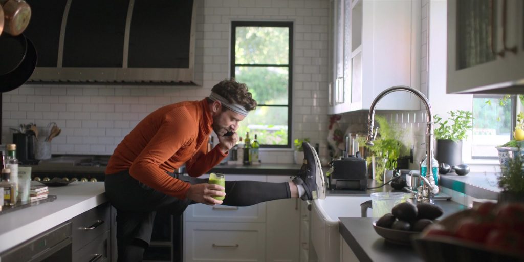 On Men's Sneakers of Michael Urie as Brian in Shrinking S01E07 “Apology Tour” (2023) (Image 1)