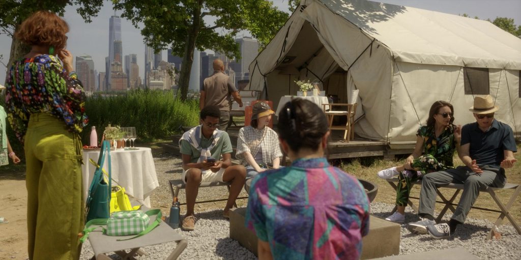 On Sneakers in And Just Like That S03E05 “Under the Table” (2025) (Image 1)