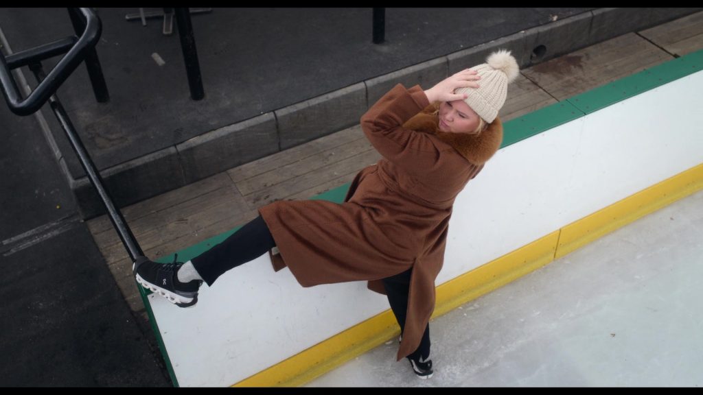 On Sneakers in Kinda Pregnant (2025) (Image 2)