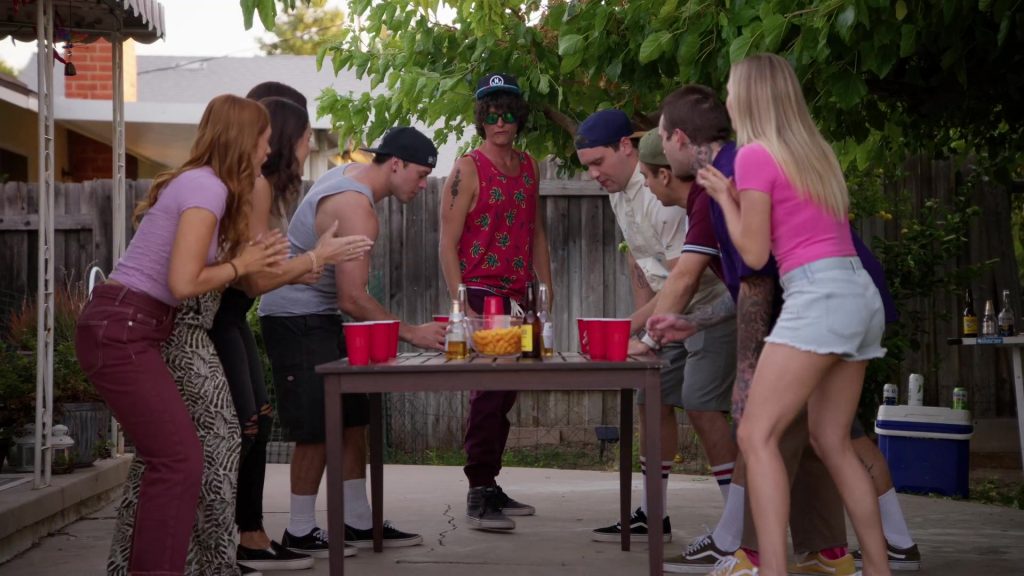 Pacifico, Corona, Modelo, Vans Shoes in The Real Bros of Simi Valley - The Movie (2024) (Image 1)