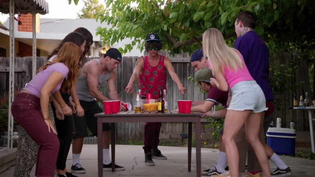 Pacifico, Corona, Modelo, Vans Shoes in The Real Bros of Simi Valley - The Movie (2024) (Image 3)