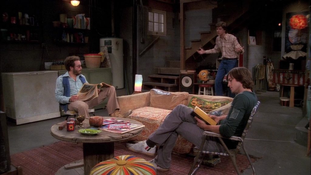 Patrick Shoes of Ashton Kutcher as Michael in That '70s Show S05E05 “Ramble On” (2002) (Image 1)