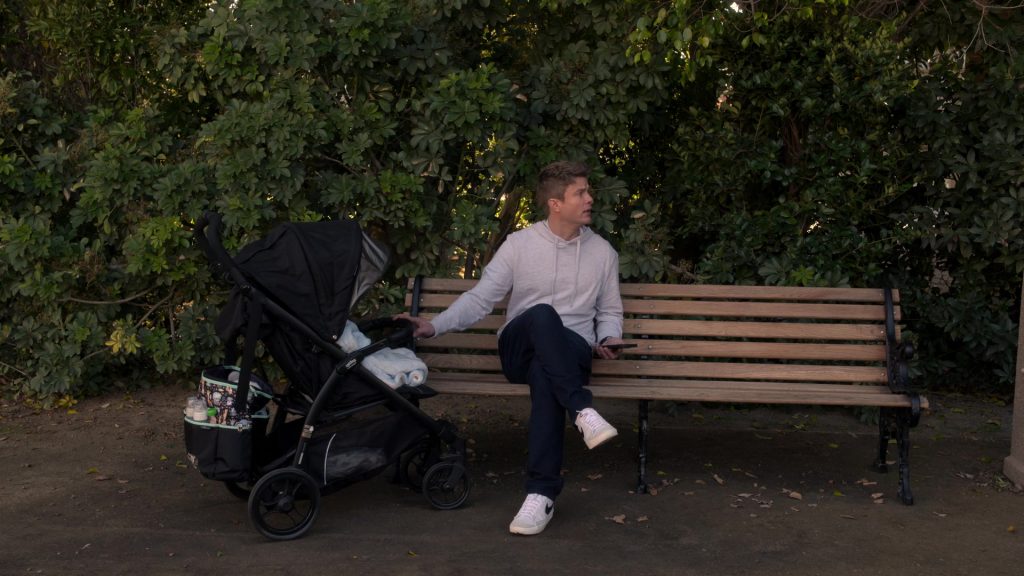Peg Perego Stroller, Nike Shoes in Leanne S01E09 “Chipmunk in the Drywall” (2025) (Image 5)