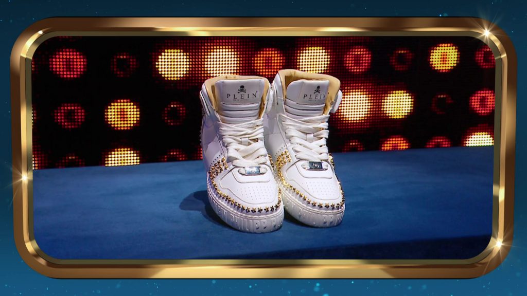 Philipp Plein Sneakers in Raid the Cage S02E04 “Brains & Brawn” (2025) (Image 1)