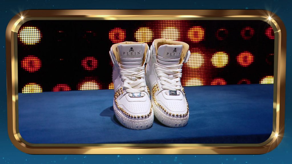 Philipp Plein Sneakers in Raid the Cage S02E04 “Brains & Brawn” (2025) (Image 2)