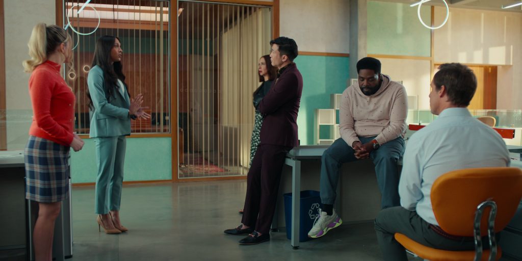 Puma (1) Ron Funches x RS-X ‘Be Seen' sneakers in Loot S03E10 “Hail Mary Time” (2025) (Image 1)