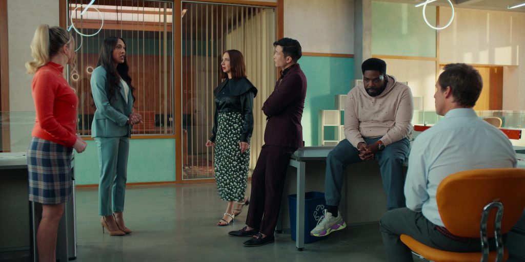 Puma (1) Ron Funches x RS-X ‘Be Seen' sneakers in Loot S03E10 “Hail Mary Time” (2025) (Image 2)