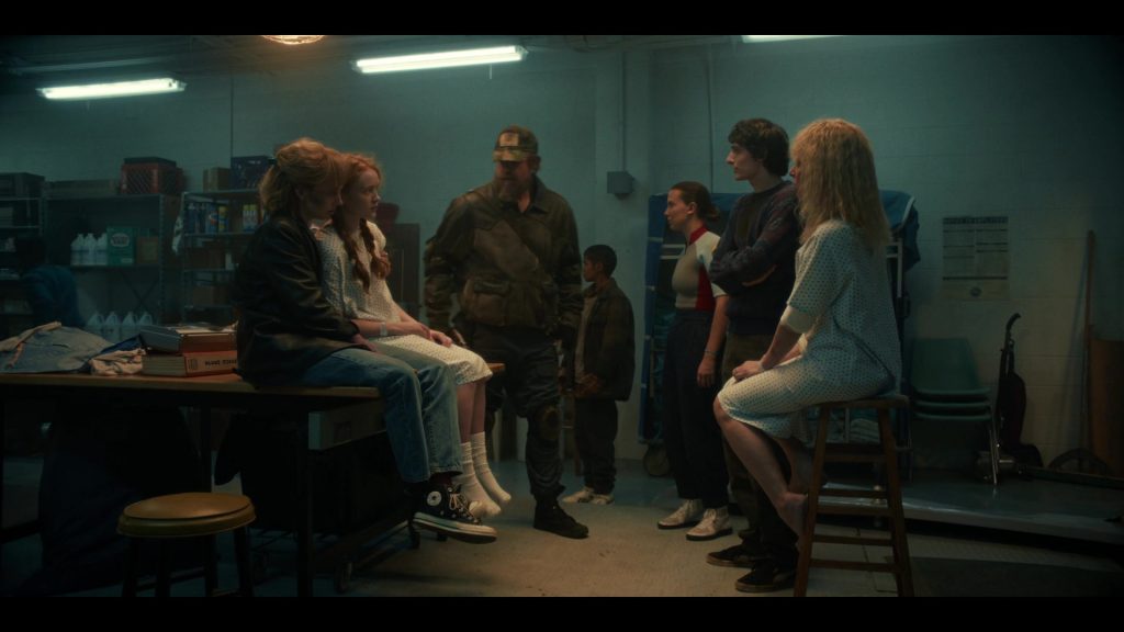 Puma (1) Shoes, Nike, Converse in Stranger Things S05E07 “Chapter Seven – The Bridge” (2025) (Image 1)