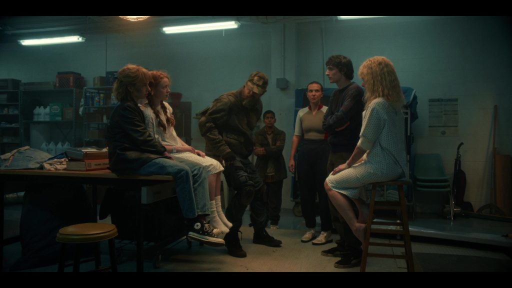 Puma (1) Shoes, Nike, Converse in Stranger Things S05E07 “Chapter Seven – The Bridge” (2025) (Image 4)
