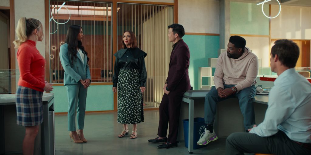 Puma (2) Ron Funches x RS-X ‘Be Seen' sneakers in Loot S03E10 “Hail Mary Time” (2025) (Image 1)