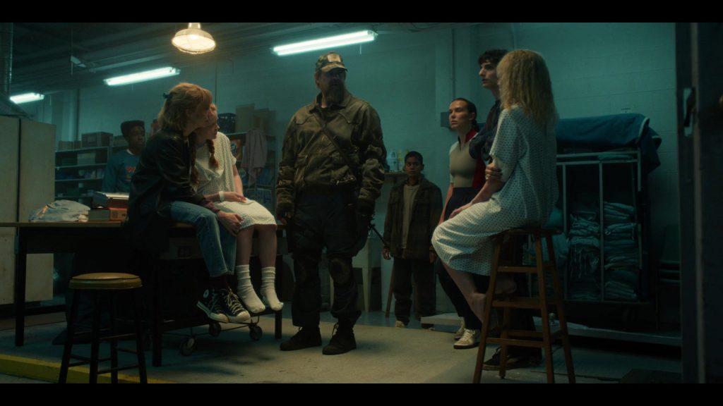 Puma (2) Shoes, Nike, Converse in Stranger Things S05E07 “Chapter Seven – The Bridge” (2025) (Image 1)