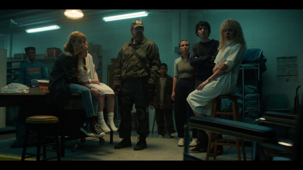 Puma (2) Shoes, Nike, Converse in Stranger Things S05E07 “Chapter Seven – The Bridge” (2025) (Image 2)