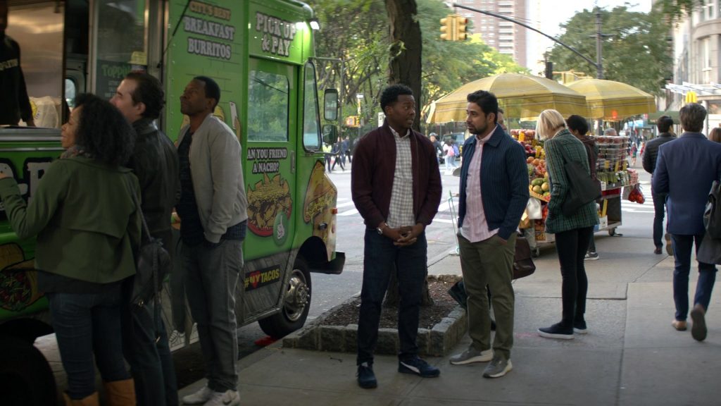 Puma Black Sneakers For Men Worn by Brandon Micheal Hall as Miles Finer in God Friended Me Season 2 Episode 10 “High Anxiety” (2019) (Image 1)