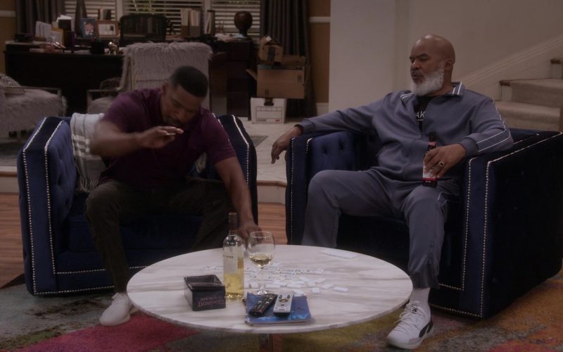 Puma Clyde Sneakers of David Alan Grier as Pops Dixon in Dad Stop Embarrassing Me! S01E03 “#YeezysAndShrimp” (2021) (Image 1)