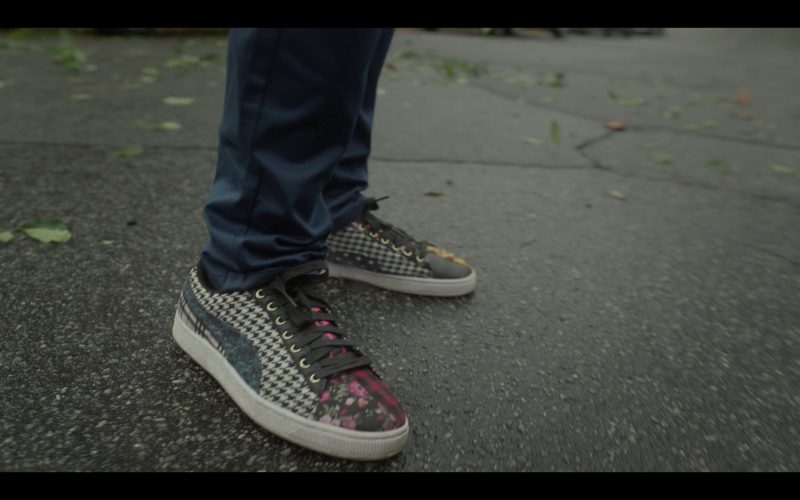 Puma Court Culture Shoes Worn by Jason Ritter as Pat in Raising Dion – Season 1, Episode 9, Issue #109 - Storm Killer (2019) (Image 1)