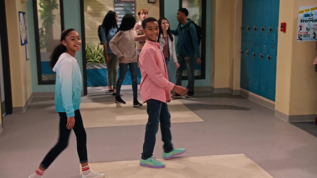 Puma Green Shoes Worn by Isaiah Russell-Bailey as Shaka McKellan in Family Reunion Season 1 Episode 12 “Remember the Dance Battle” (2020) (Image 1)
