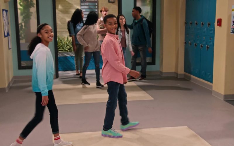 Puma Green Shoes Worn by Isaiah Russell-Bailey as Shaka McKellan in Family Reunion Season 1 Episode 12 “Remember the Dance Battle” (2020) (Image 1)