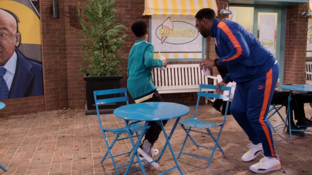 Puma Men's Sneakers Worn by Anthony Alabi as Moz McKellan in Family Reunion S03E05 “Remember the False Idol” (2021) (Image 1)