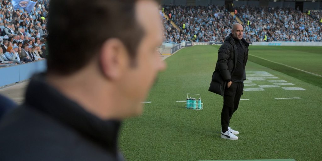 Puma Men's Sneakers Worn by Pep Guardiola in Ted Lasso S03E11 “Mom City” (2023) (Image 1)