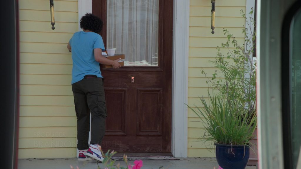 Puma Ralph Sampson Sneakers of Aleyse Shannon as Breanna Casey in Leverage - Redemption S01E11 “The Jackal Job” (2021) (Image 1)