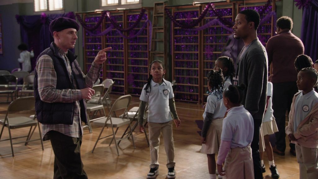 Puma Rebound V6 Lo sneakers in Abbott Elementary S05E08 “Birthday” (2025) (Image 2)