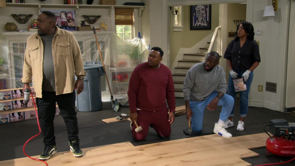 Puma (Scene 3) Rebound Layup Sneakers in The Neighborhood S08E04 “Welcome to Family Value” (2025) (Image 4)