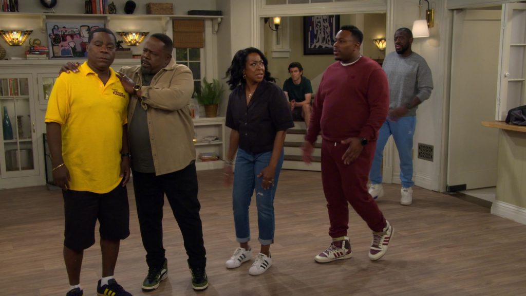 Puma (Scene 5) Rebound Layup Sneakers in The Neighborhood S08E04 “Welcome to Family Value” (2025) (Image 9)