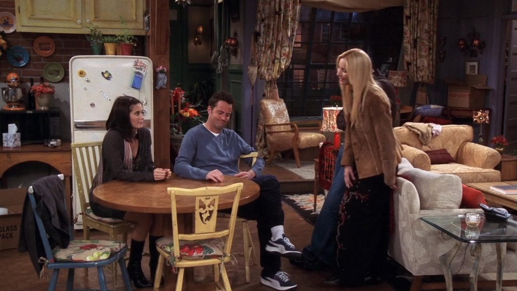 Puma Shoes Worn by Matthew Perry (Chandler Bing) in Friends Season 10 Episode 16 “The One With Rachel’s Going Away Party” (2004) (Image 1)