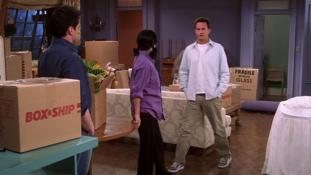 Puma Shoes Worn by Matthew Perry (Chandler Bing) in Friends Season 10 Episode 18 “The Last One Part 2” (2004) (Image 1)