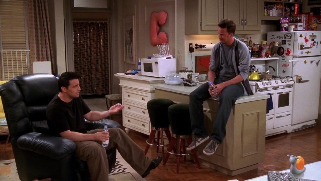 Puma Shoes Worn by Matthew Perry (Chandler Bing) in Friends Season 10 Episode 3 “The One with Ross’s Tan” (2003) (Image 1)
