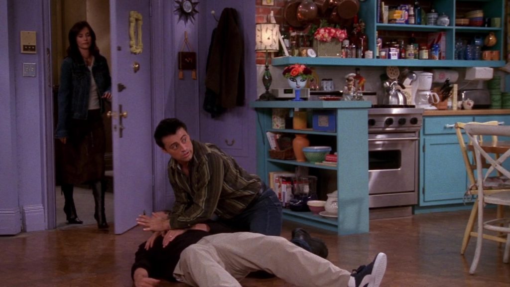 Puma Shoes Worn by Matthew Perry (Chandler Bing) in Friends Season 9 Episode 7 “The One with Ross's Inappropriate Song” (2002) (Image 1)