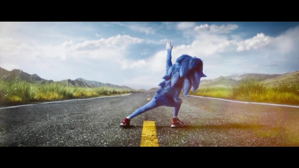 Puma Sneakers (Red) Worn by Sonic in Sonic the Hedgehog (Trailer) (2020) (Image 1)