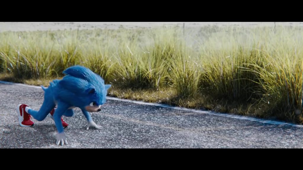 Puma Sneakers (Red) Worn by Sonic in Sonic the Hedgehog (Trailer) (2020) (Image 4)