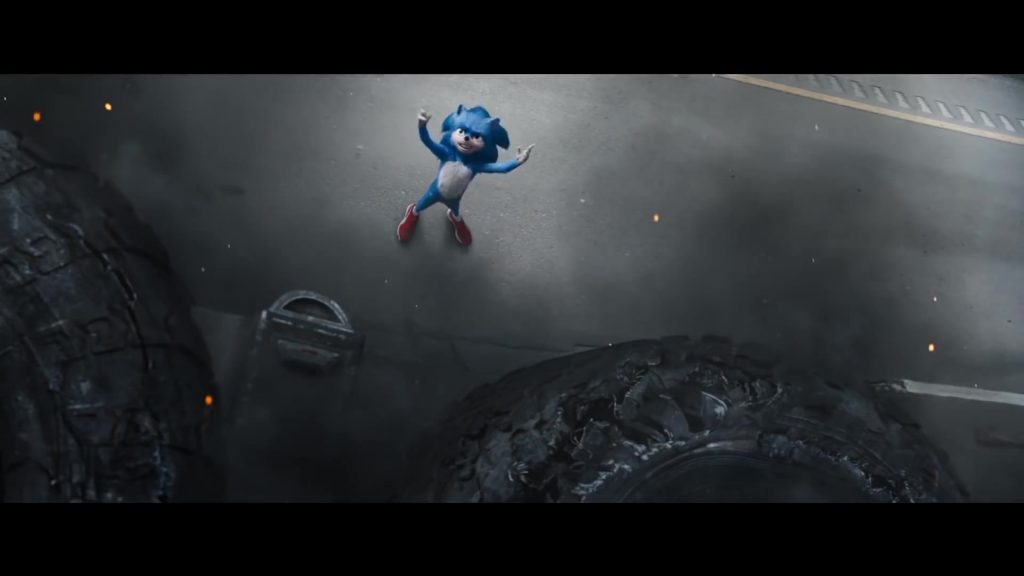Puma Sneakers (Red) Worn by Sonic in Sonic the Hedgehog (Trailer) (2020) (Image 5)